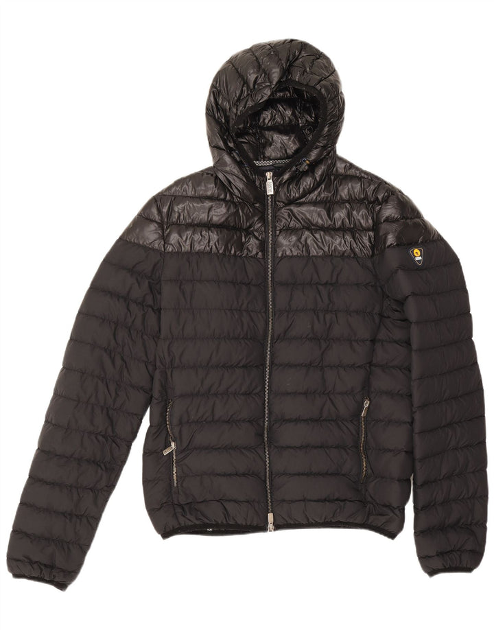 Ciesse Piumini Mens Hooded Padded Jacket UK 40 Medium Black