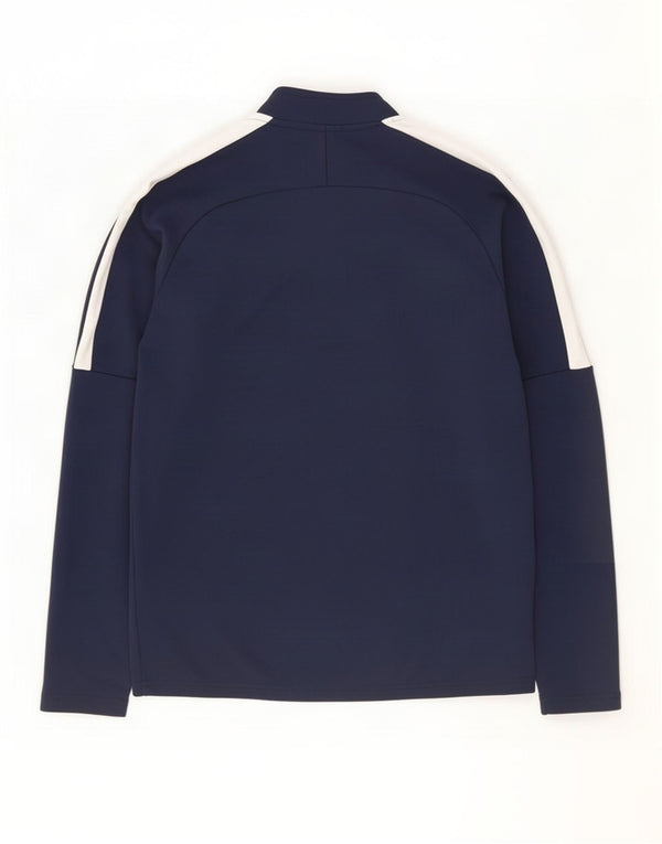 Nike Boys Dri Fit Pullover Tracksuit Top 13-14 Years XL Navy Blue