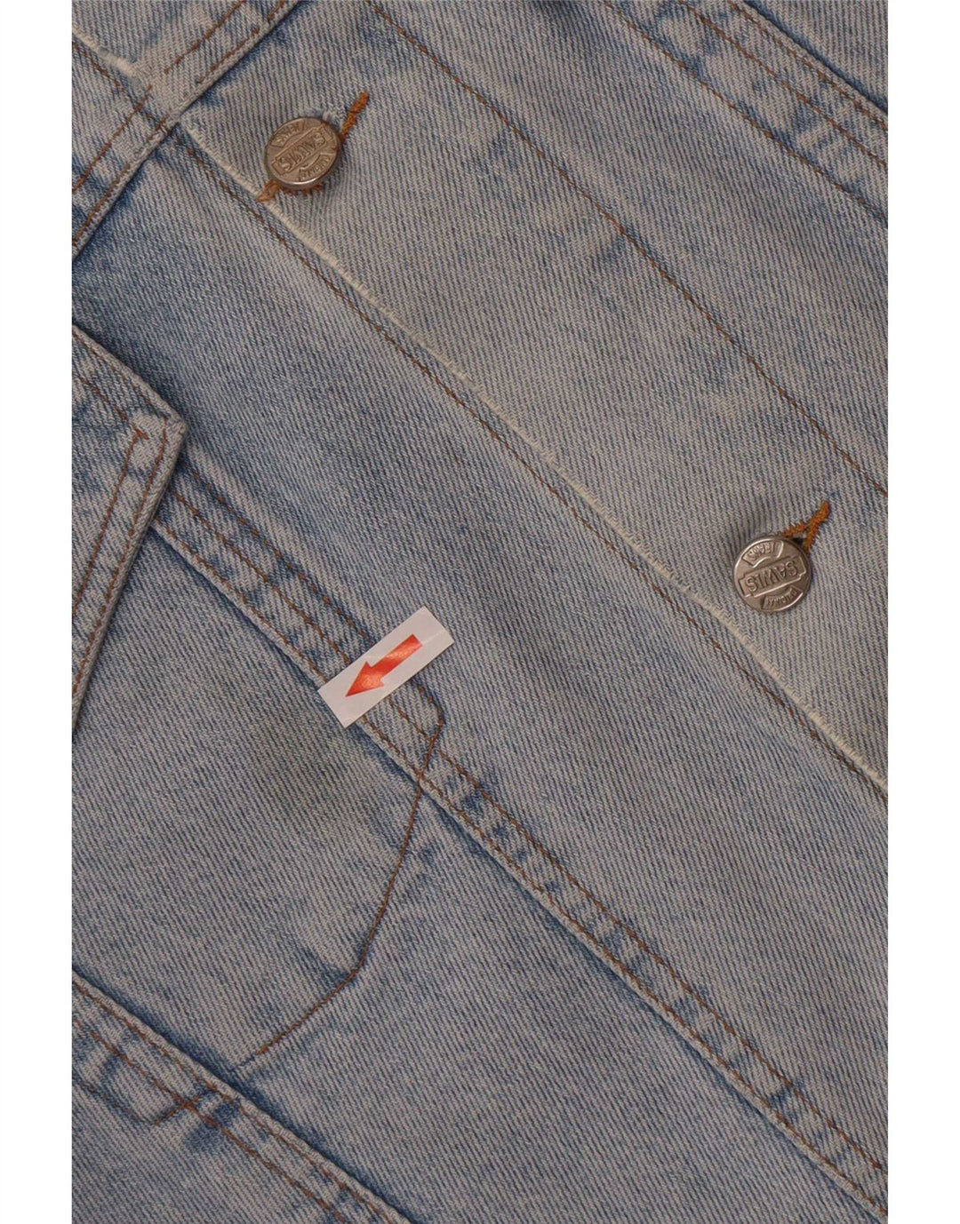 Vintage Mens Denim Jacket UK 40 Large Blue