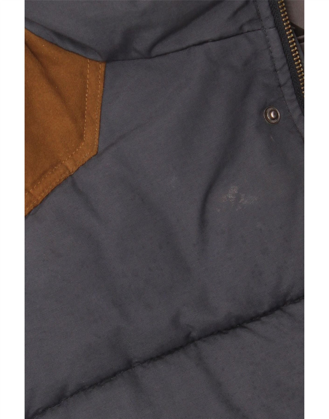 Quiksilver Mens Padded Jacket UK 40 Large Navy Blue Cotton