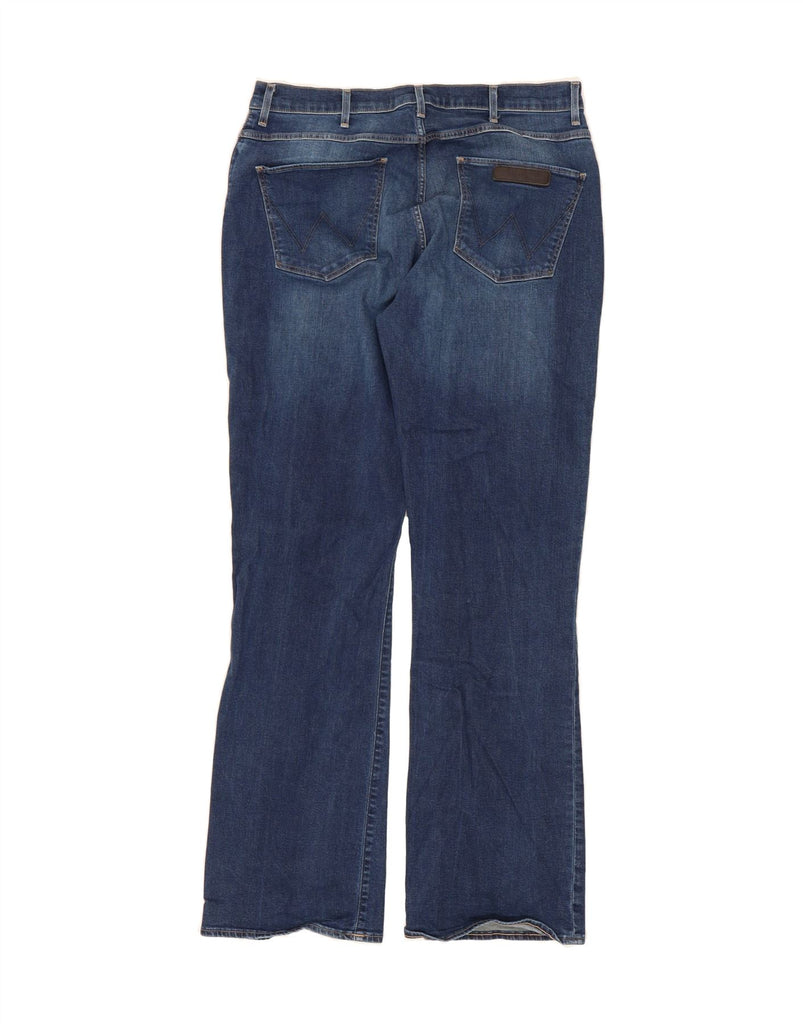 WRANGLER Womens TIna Bootcut Jeans W34 L32 Blue Cotton Vintage Wrangler and Second-Hand Wrangler from Messina Hembry 