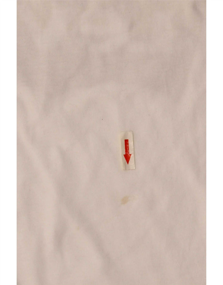 Levi's Womens Graphic T-Shirt Top UK 10 Small White