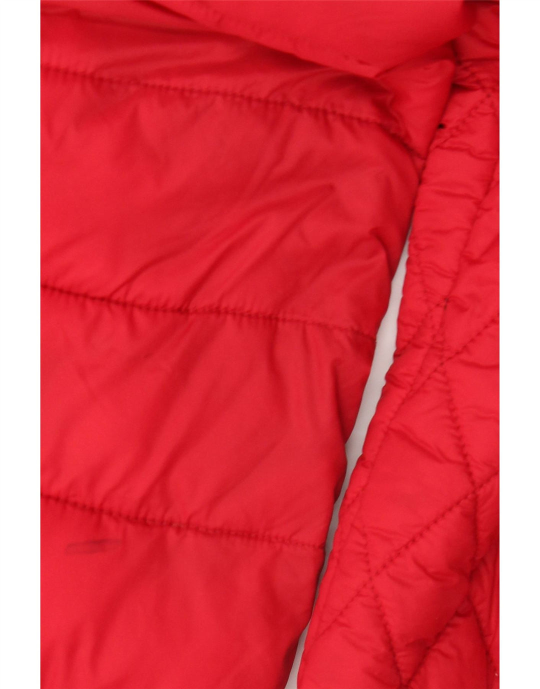 Michael Kors Womens Hooded Padded Jacket UK 16 Large Red Nylon