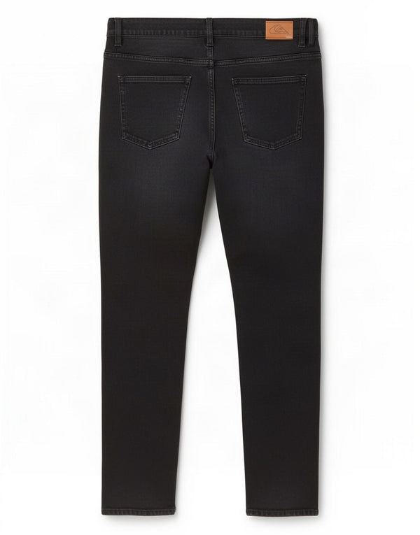 Quiksilver Mens Skinny Jeans W34 L34 Black Cotton