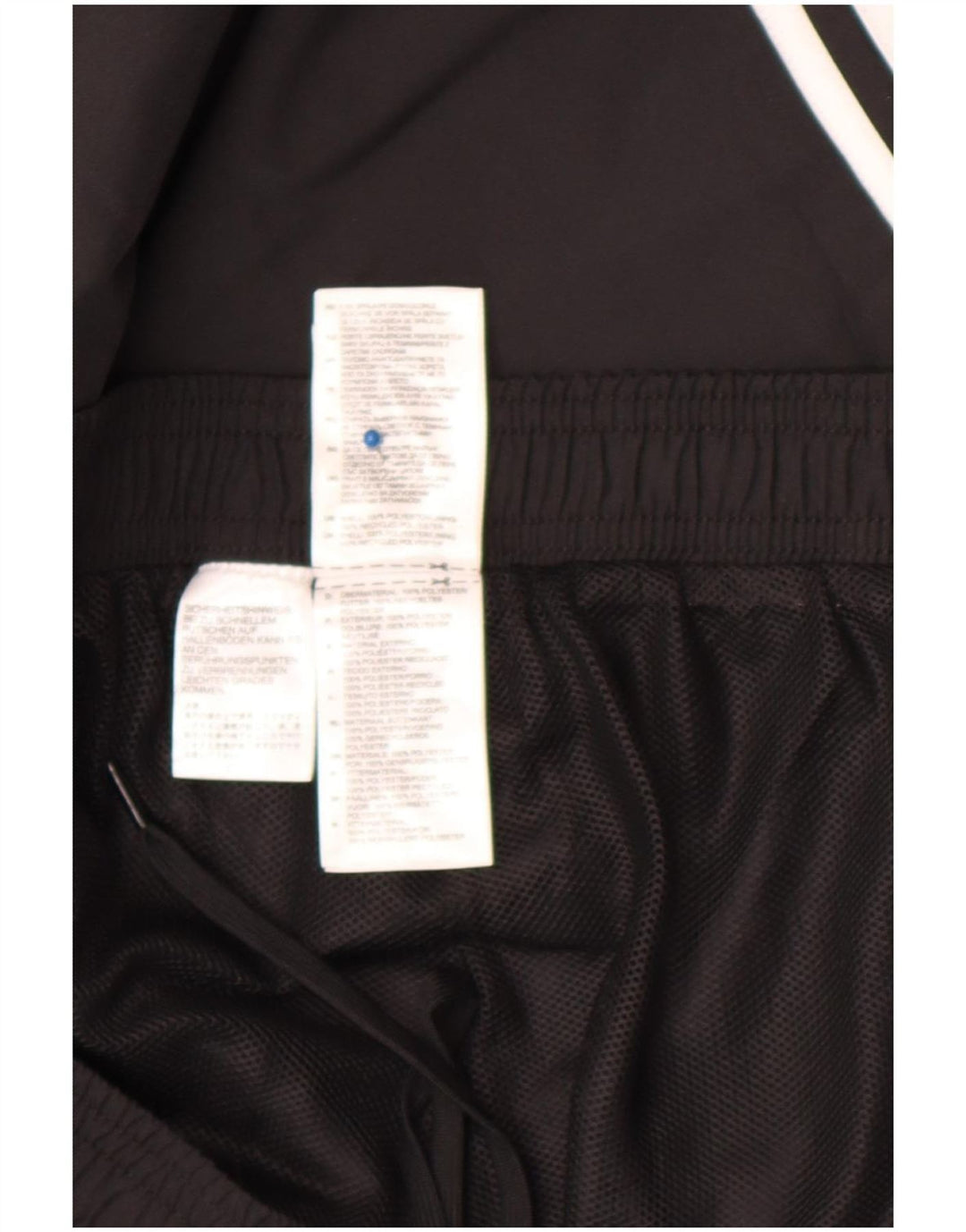 Adidas Mens Tracksuit Trousers Joggers 2XL Black Polyester