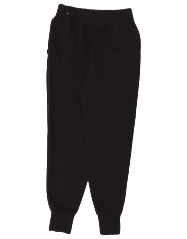 Nike Girls Tracksuit Trousers Joggers 12-13 Years Large Black Cotton