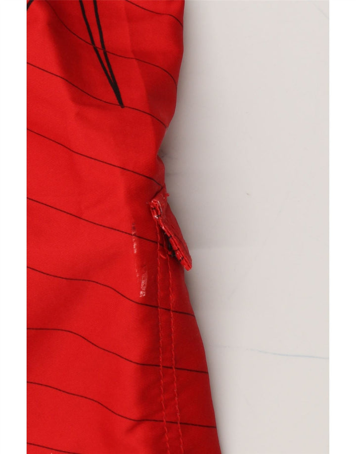 O'NEILL Mens Graphic Swimming Shorts Small Red Geometric