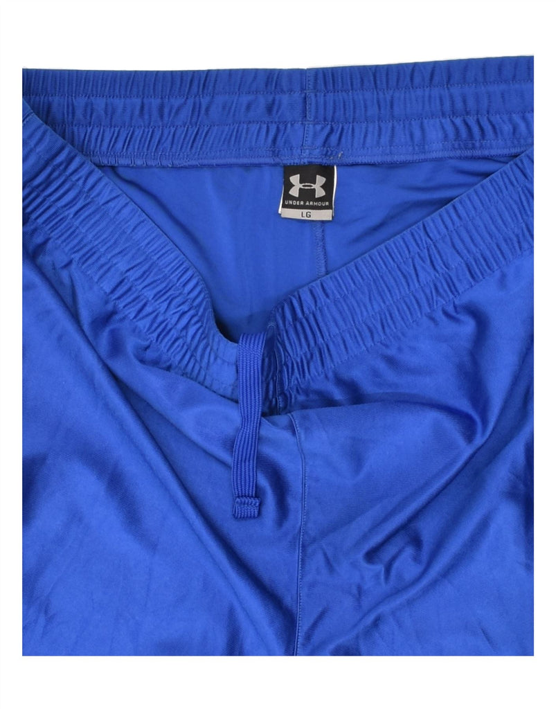 UNDER ARMOUR Mens Sport Shorts Large Blue Polyester | Vintage Under Armour | Thrift | Second-Hand Under Armour | Used Clothing | Messina Hembry 