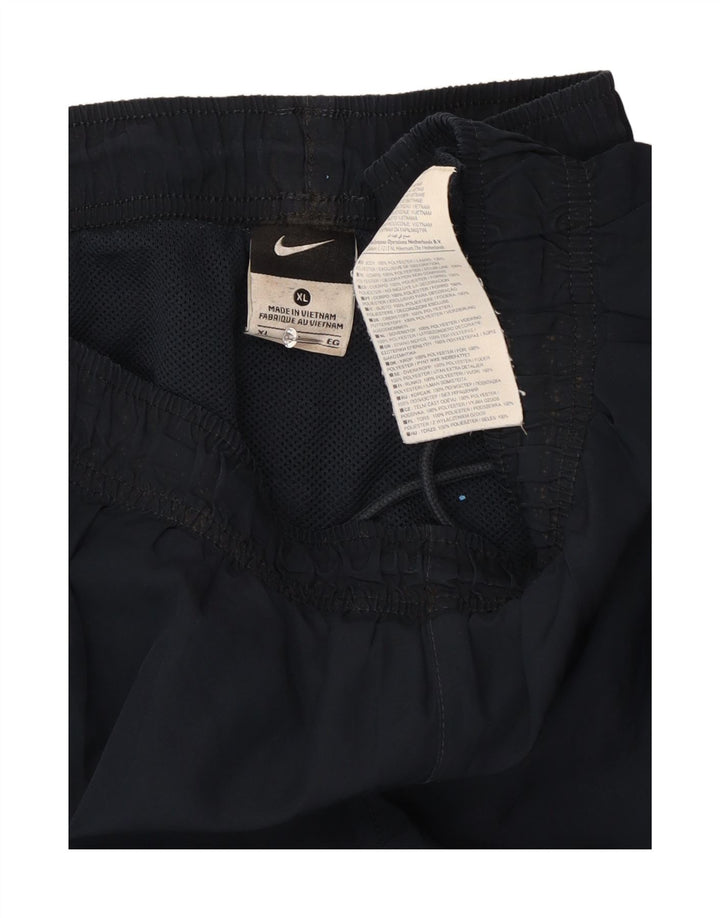 Nike Mens Graphic Swimming Shorts XL  Navy Blue Polyester