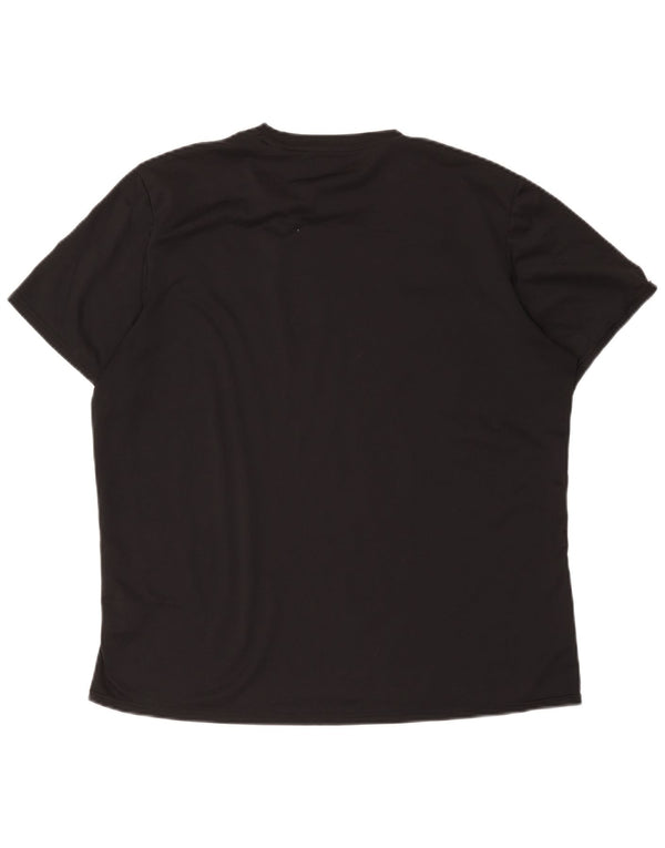 Adidas Mens Climacool T-Shirt Top XL Black Polyester