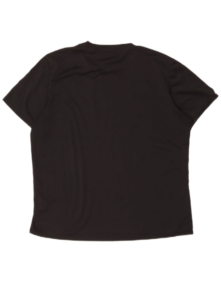 Adidas Mens Climacool T-Shirt Top XL Black Polyester