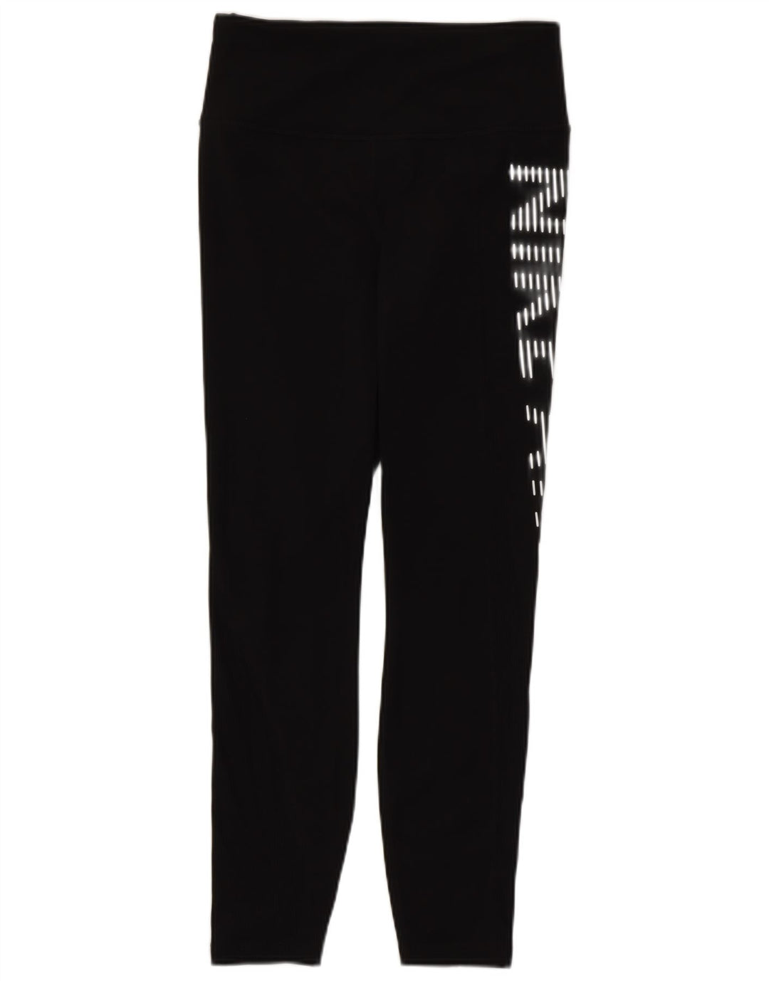 Nike Womens Dri Fit Graphic Leggings UK 8 Small Black