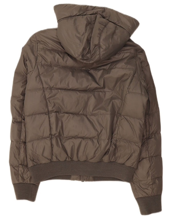 Blauer Boys Hooded Padded Jacket 15-16 Years Grey Polyamide