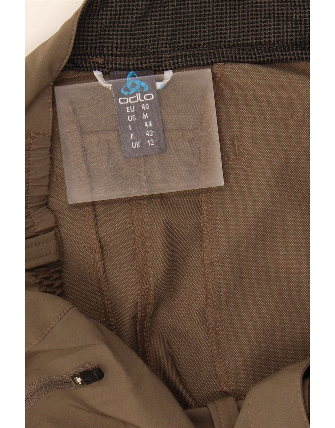 ODLO Womens Bootcut Chino Trousers UK 12 Medium W32 L30 Brown Polyester