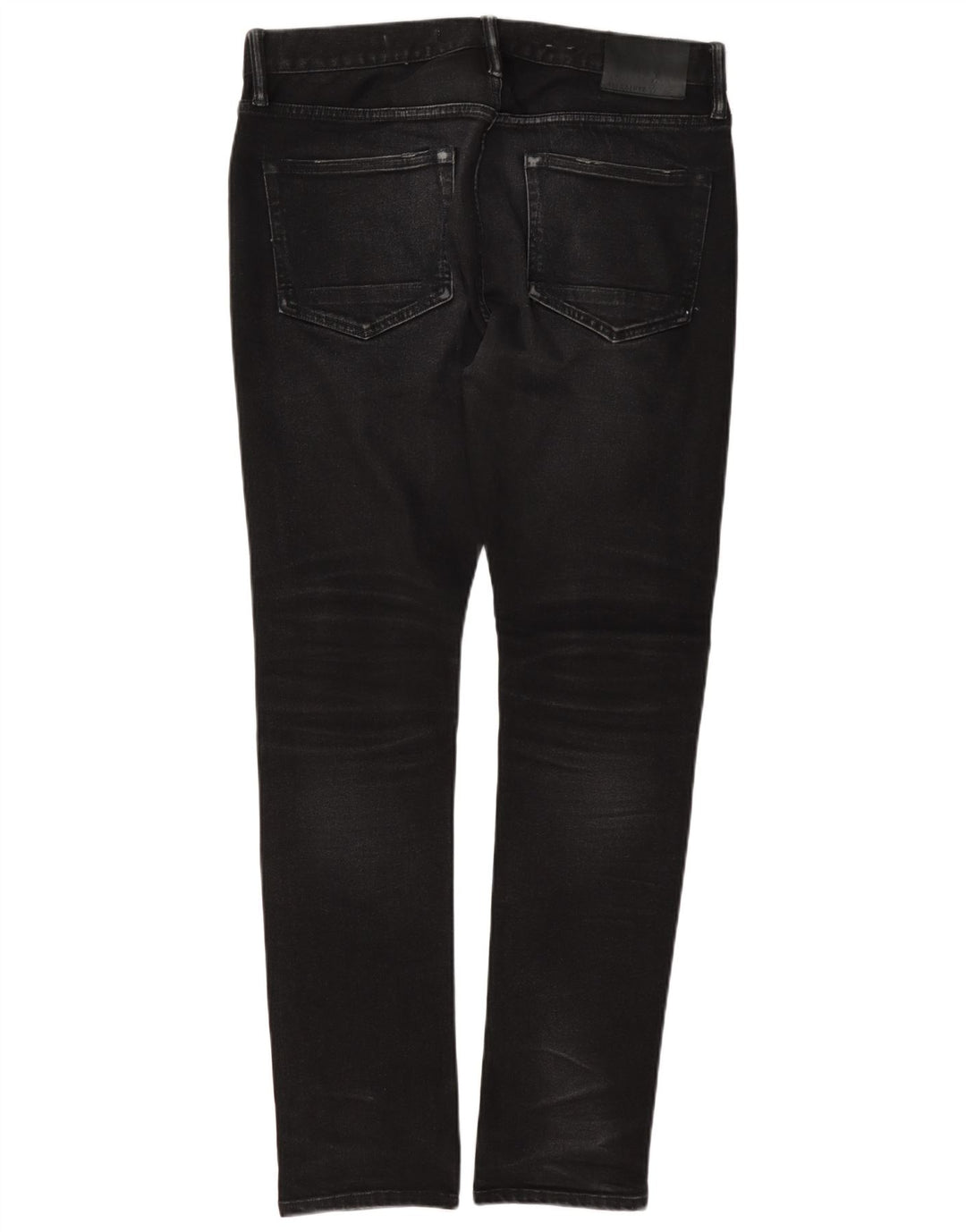 All Saints Mens Cigarette Slim Jeans W32 L32 Grey Cotton