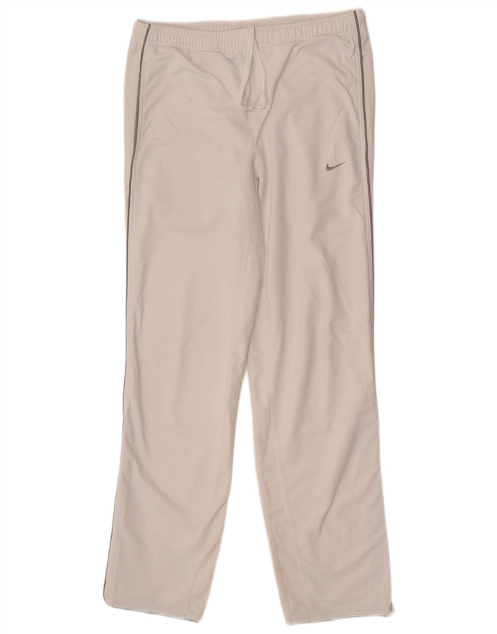 Nike Mens Tracksuit Trousers Small White Striped Sports