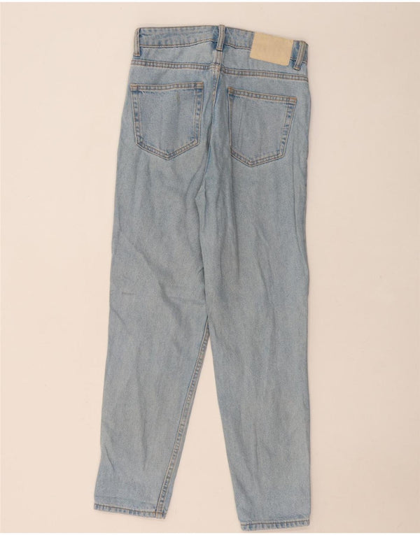 Zara Womens Tapered Jeans EU 36 XS W26 L27 Blue Cotton
