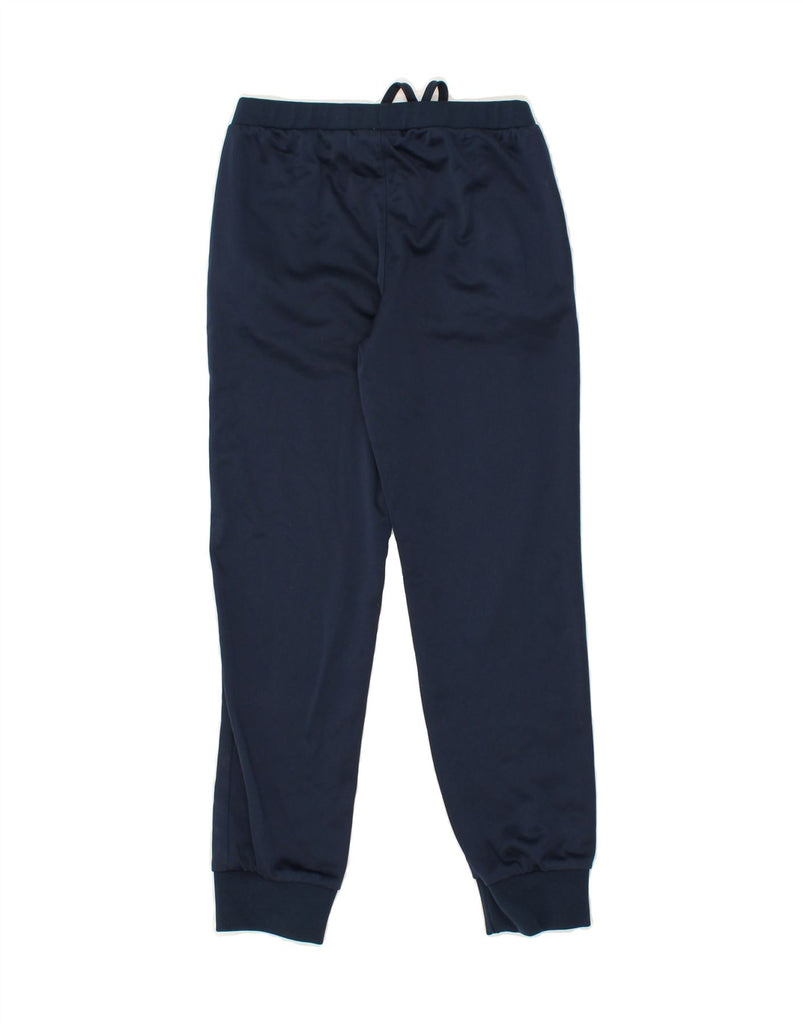 LOTTO Boys Tracksuit Trousers Joggers 5-6 Years Small Navy Blue Polyester | Vintage Lotto | Thrift | Second-Hand Lotto | Used Clothing | Messina Hembry 