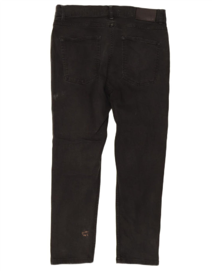 Whistles Womens Crop Slim Jeans W34 L25 Black