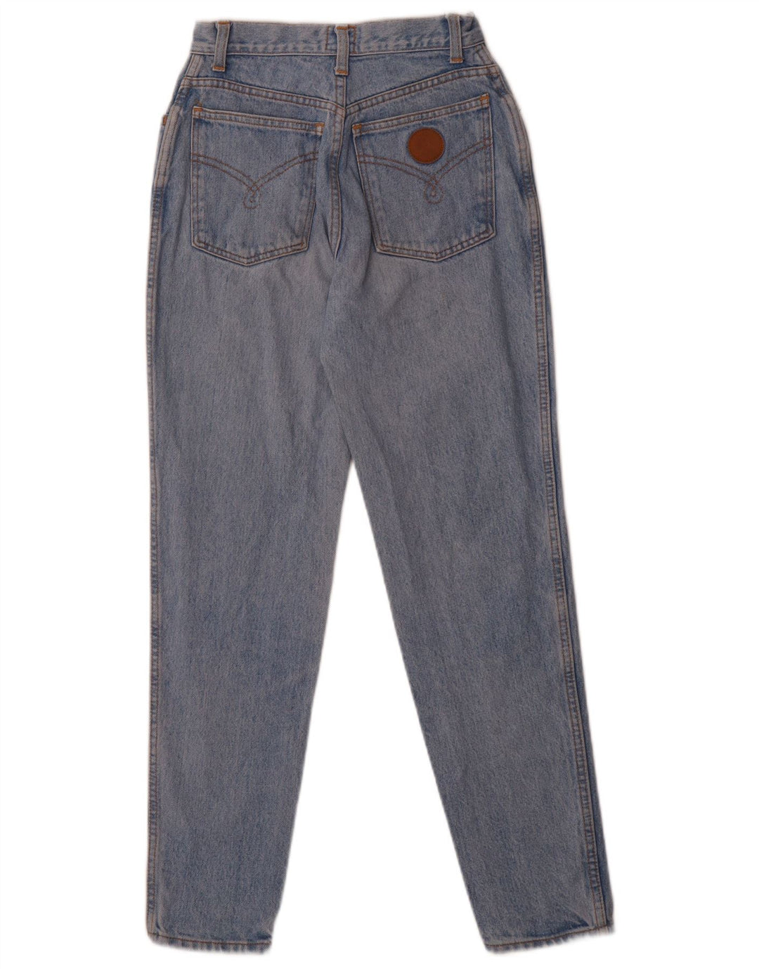MOSCHINO Womens Tapered Jeans W27 L28 Blue