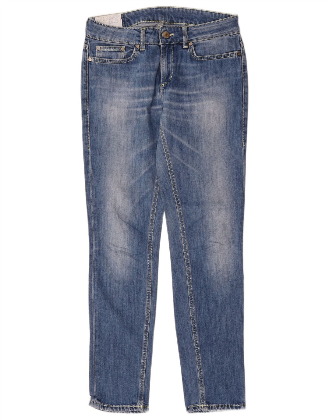 Dondup Womens Slim Jeans W29 L29 Blue Cotton