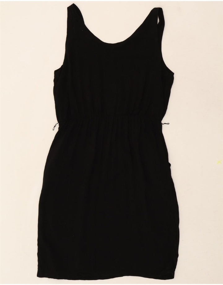 MOSSIMO Womens Sleeveless Basic Dress UK 10 Small Black Rayon Vintage Mossimo and Second-Hand Mossimo from Messina Hembry 