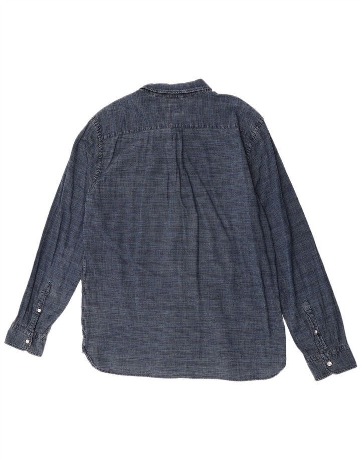 Levi's Mens Shirt XL Blue Cotton