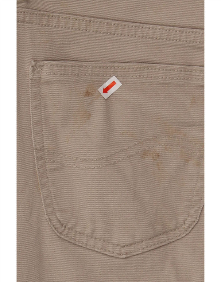 LEE Mens Brooklyn Straight Casual Trousers W33 L34 Beige Cotton Vintage Lee and Second-Hand Lee from Messina Hembry 