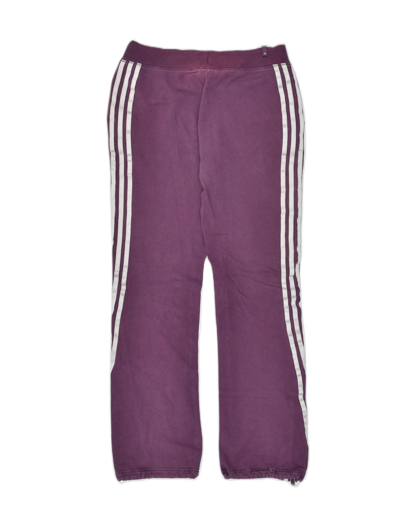 ADIDAS Womens Tracksuit Trousers Joggers UK 8 Small  Purple Cotton | Vintage Adidas | Thrift | Second-Hand Adidas | Used Clothing | Messina Hembry 