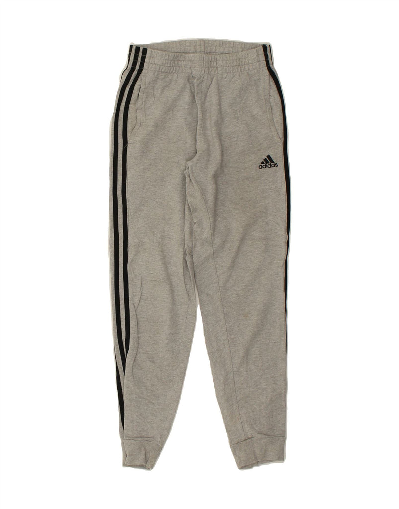 ADIDAS Womens Tracksuit Trousers Joggers UK 10/12 Medium Grey Cotton Vintage Adidas and Second-Hand Adidas from Messina Hembry 