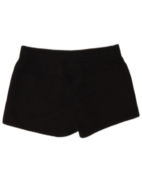 Adidas Womens Graphic Sport Shorts UK 8/10 Small  Black