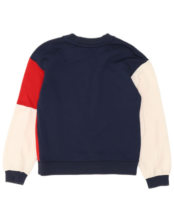 Tommy Hilfiger Boys Sweatshirt Jumper 13-14 Years Multicoloured Colourblock