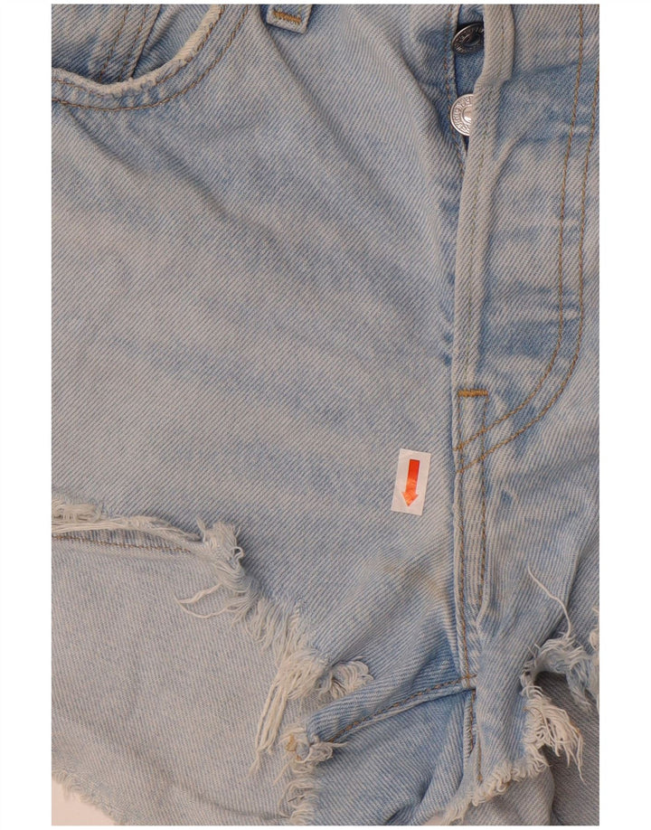 Levi's Womens 501 Denim Shorts W27 Small  Blue Cotton