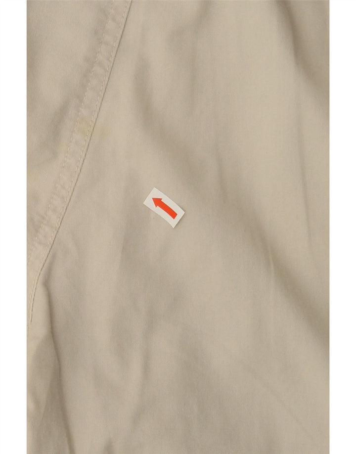 MUSTANG Mens Cargo Shorts W33 Medium  Beige Cotton