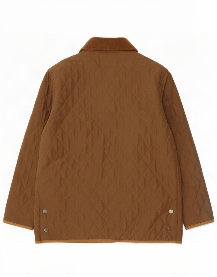 Armata Di Mare Mens Quilted Jacket IT 52 XL Brown Polyester