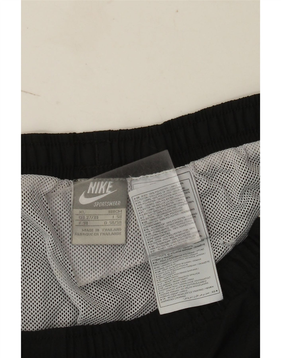 Nike Mens Sport Shorts XL  Black Polyester