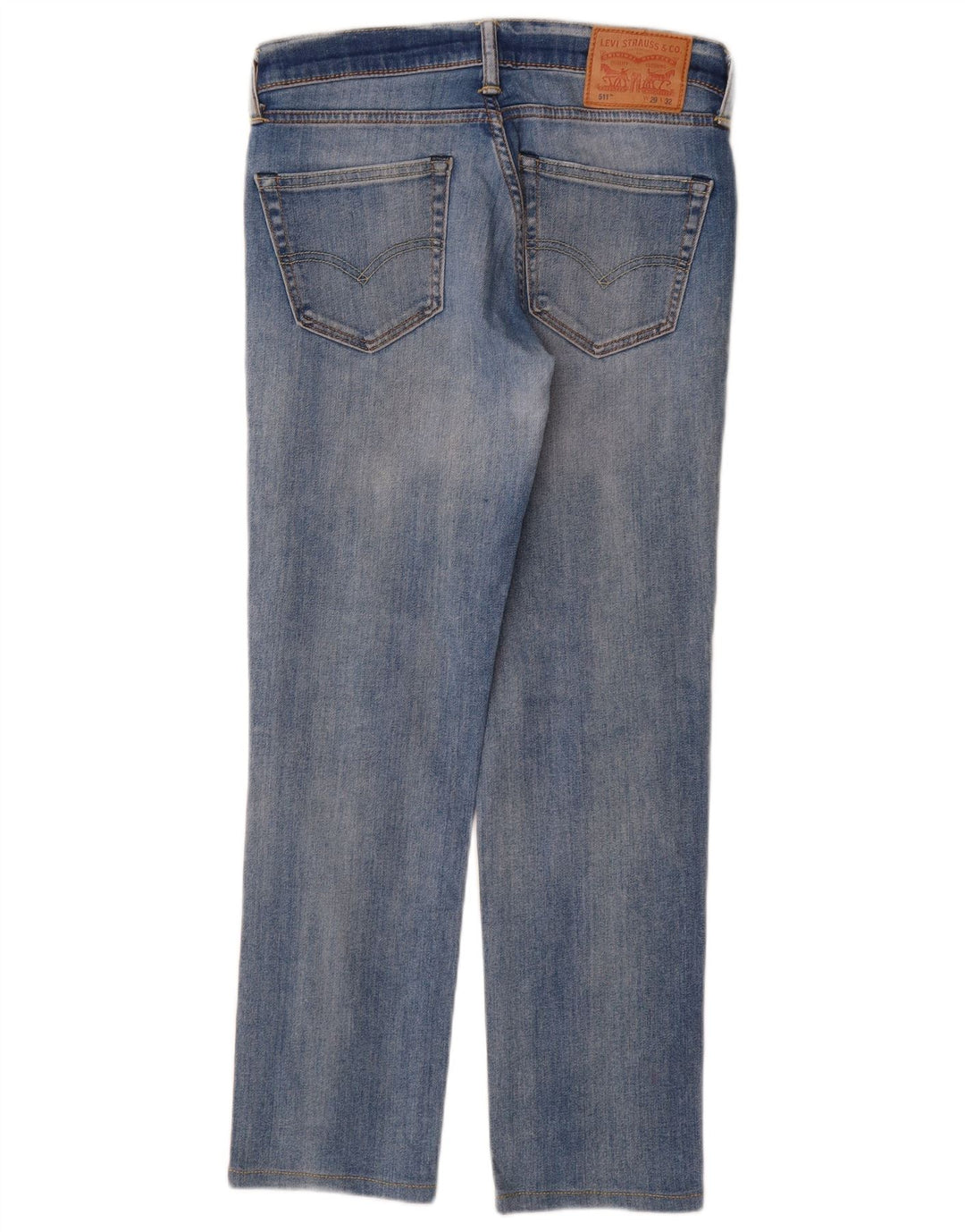 Levi's Mens 511 Slim Jeans W29 L29 Blue Cotton