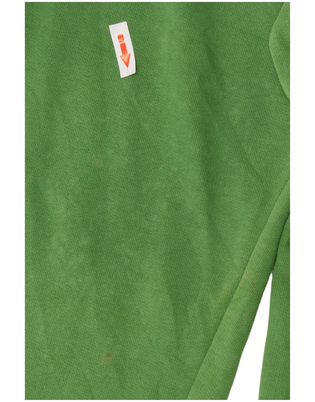 Adidas Boys Graphic Top Long Sleeve 15-16 Years Green Cotton