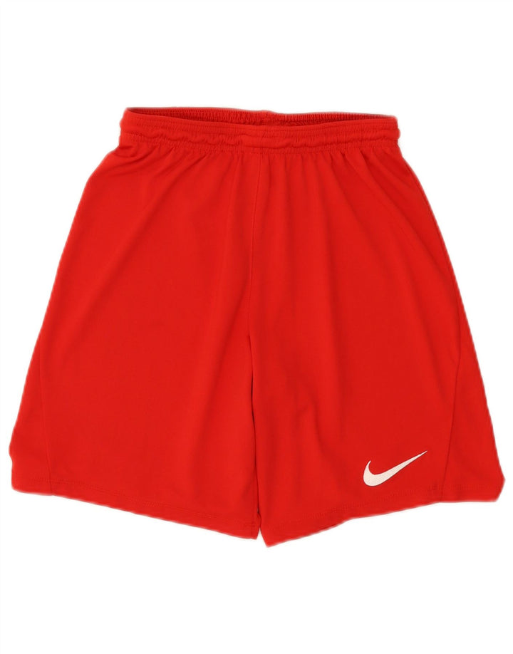 Nike Mens Dri Fit Slim Fit Sport Shorts Small Red Polyester
