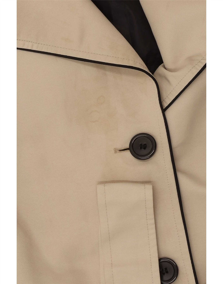 Marks & Spencer Womens Trench Coat UK 20 2XL Beige Polyester