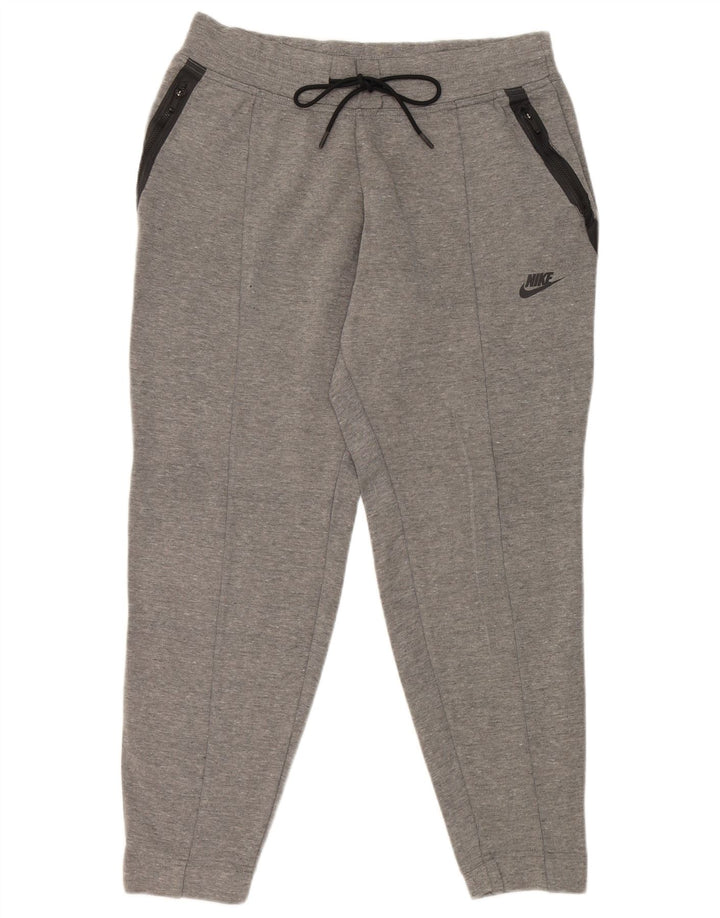Nike Mens Tracksuit Trousers Joggers Large  Grey Colourblock Cotton
