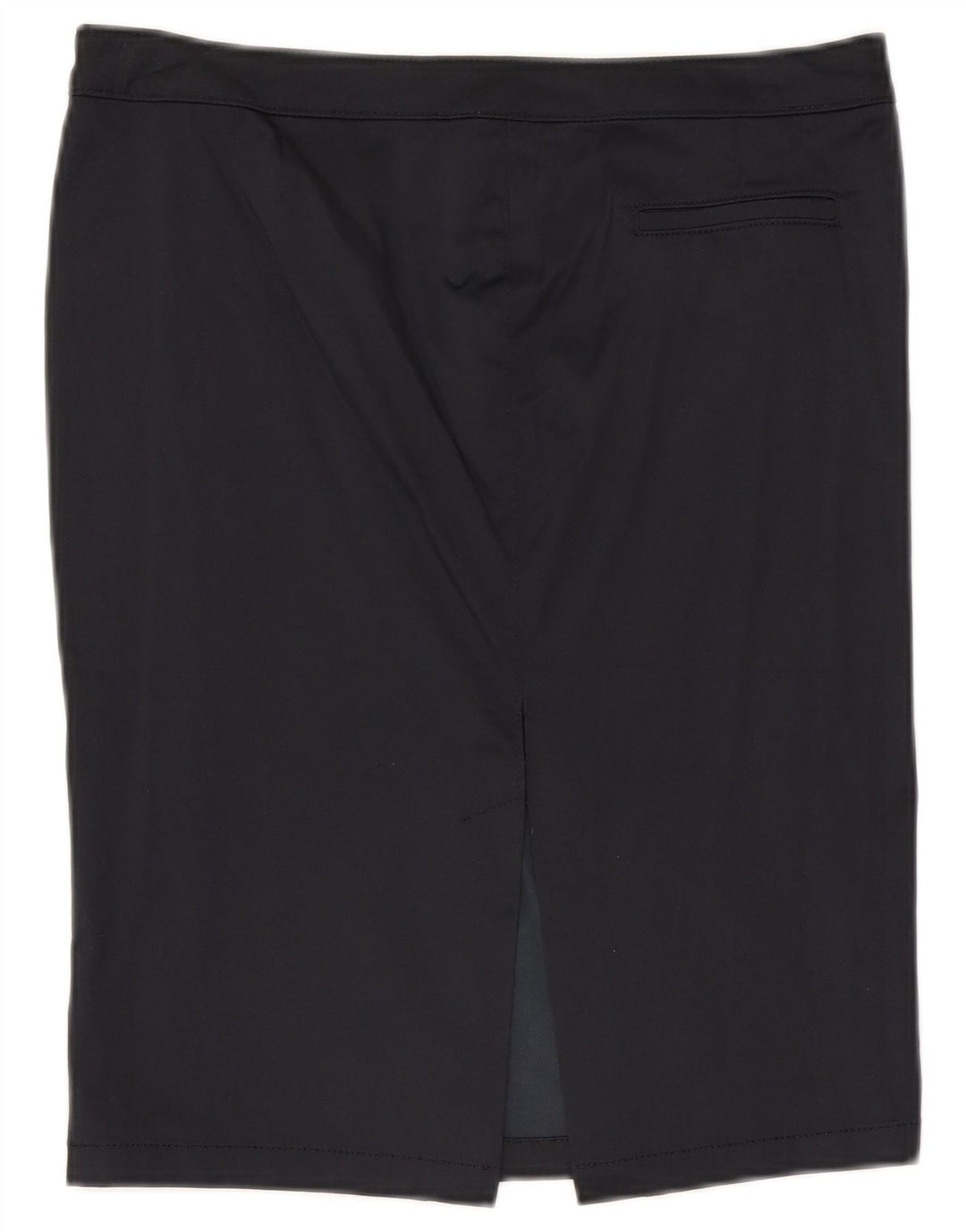 Sisley Womens Pencil Skirt W32 Large Navy Blue