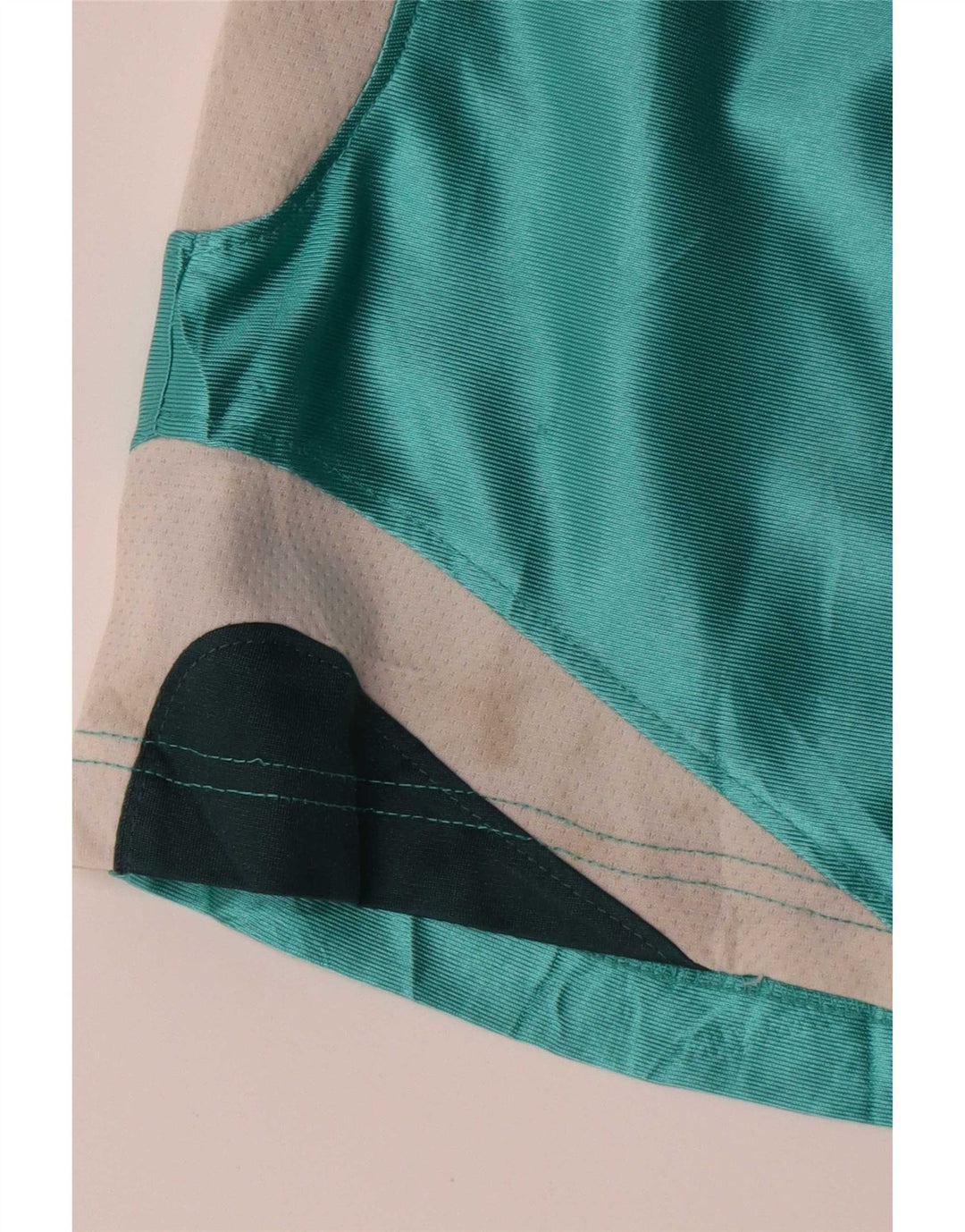 Jordan Boys Sport Shorts 12-13 Years Large Green Colourblock Polyester