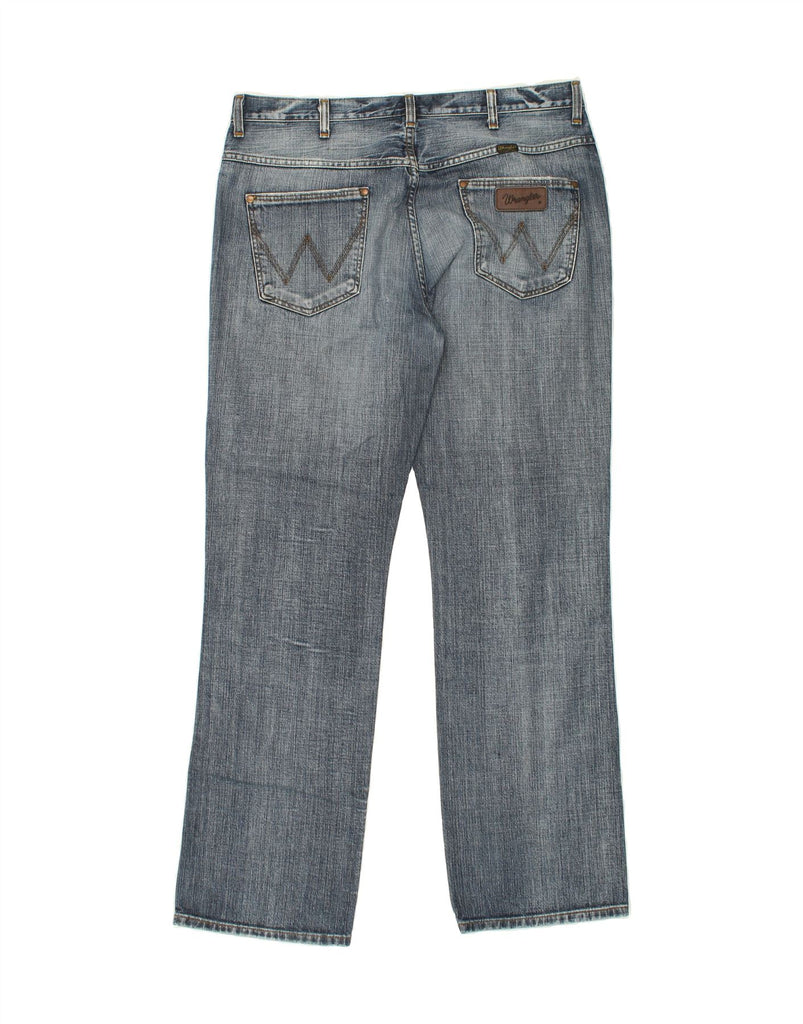 WRANGLER Mens Alaska Straight Jeans W38 L34 Blue Cotton Vintage Wrangler and Second-Hand Wrangler from Messina Hembry 