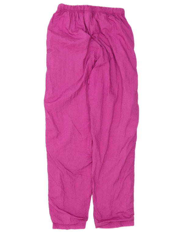 Kappa Womens Tracksuit Trousers Joggers UK 12 Medium Pink Colourblock