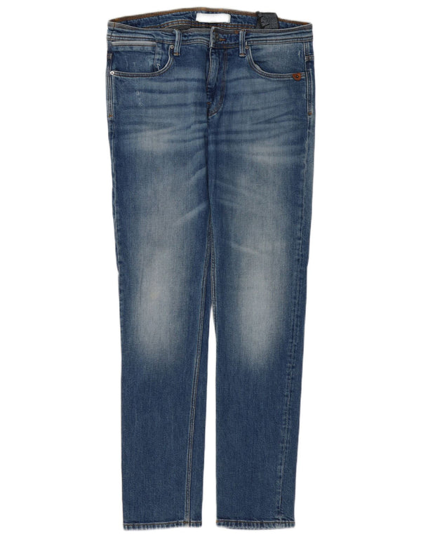 Zara Mens Slim Jeans EU 42 Large W32 L32 Blue
