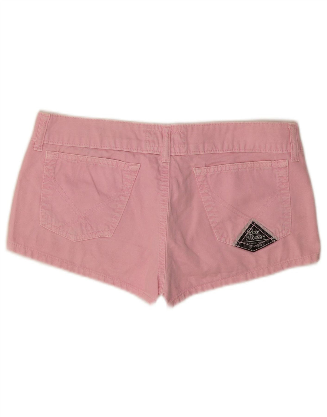 Roy Rogers Womens Hot Pants W27 Small  Pink Cotton