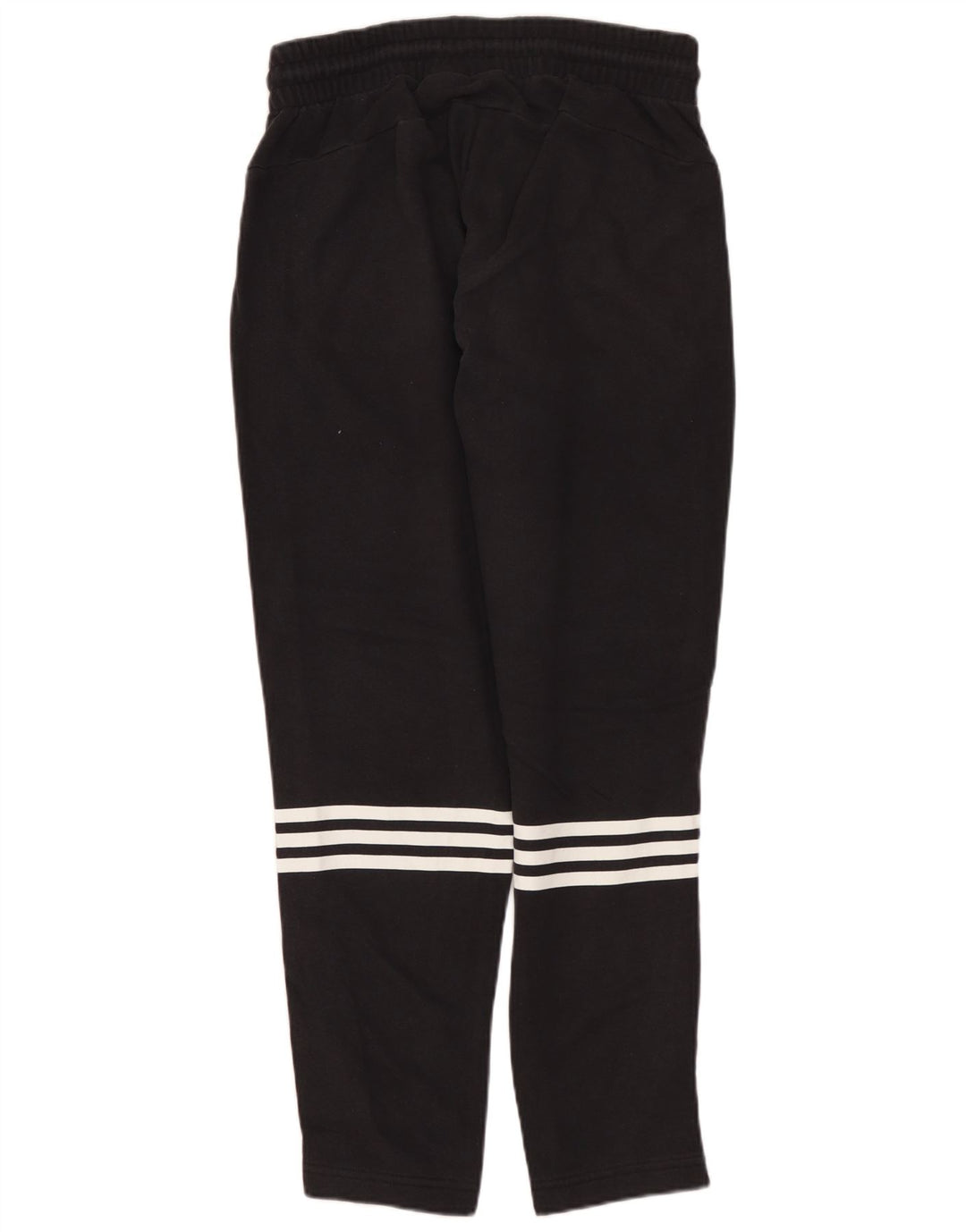 ADIDAS Womens Tracksuit Trousers UK 4/6 XS  Black Cotton