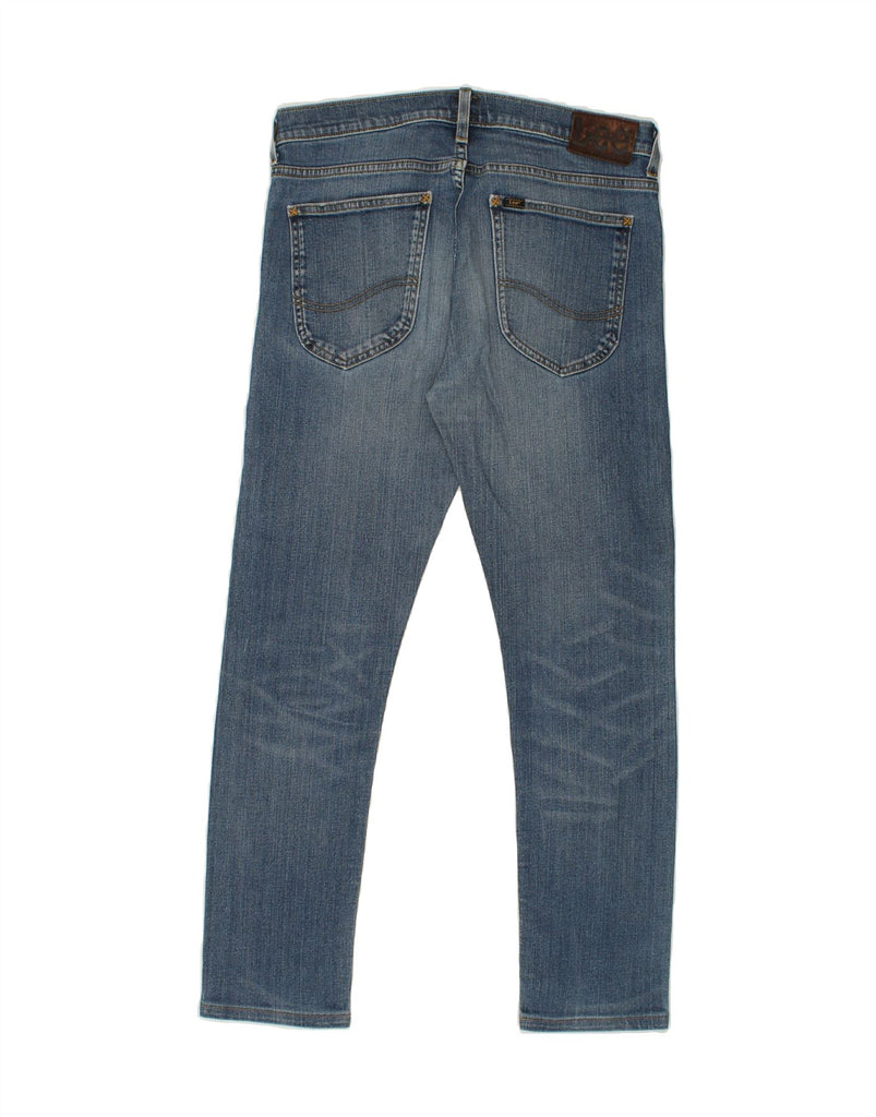 LEE Mens Luke Skinny Jeans W31 L28  Blue Cotton | Vintage Lee | Thrift | Second-Hand Lee | Used Clothing | Messina Hembry 