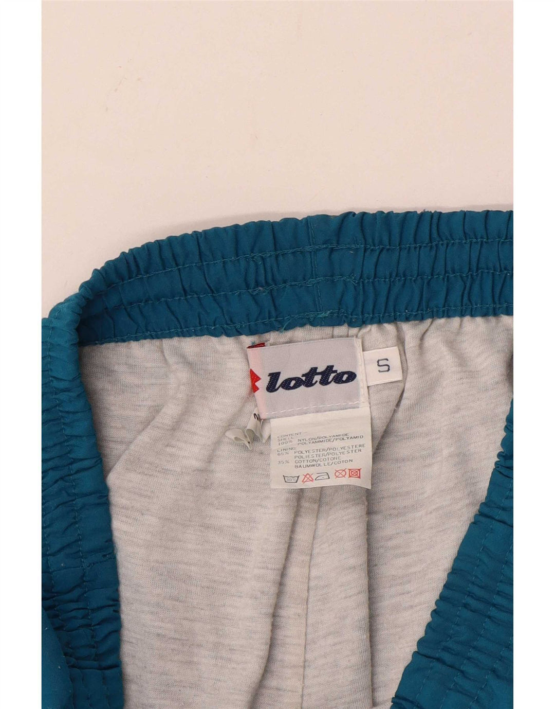 Lotto Mens Tracksuit Trousers Joggers Small  Blue Nylon